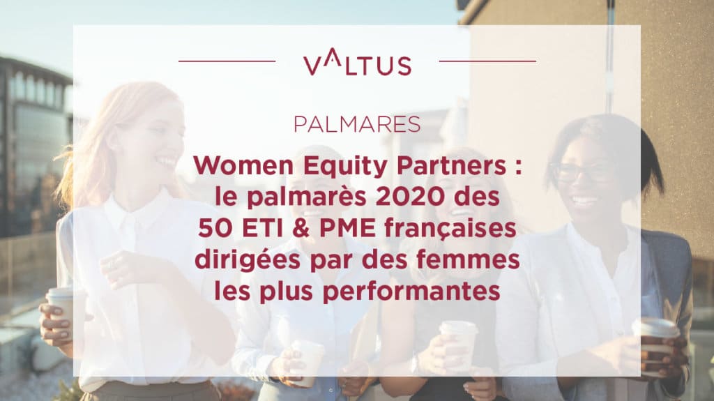 Palmarès 2020 Women Equity Partners Palmarès 2020 Women Equity Partners