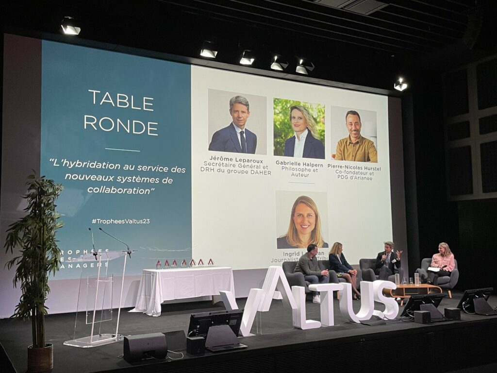 Table ronde, Trophées des Managers Valtus 2023