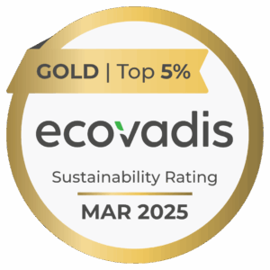 Label EcoVadis Gold 2025