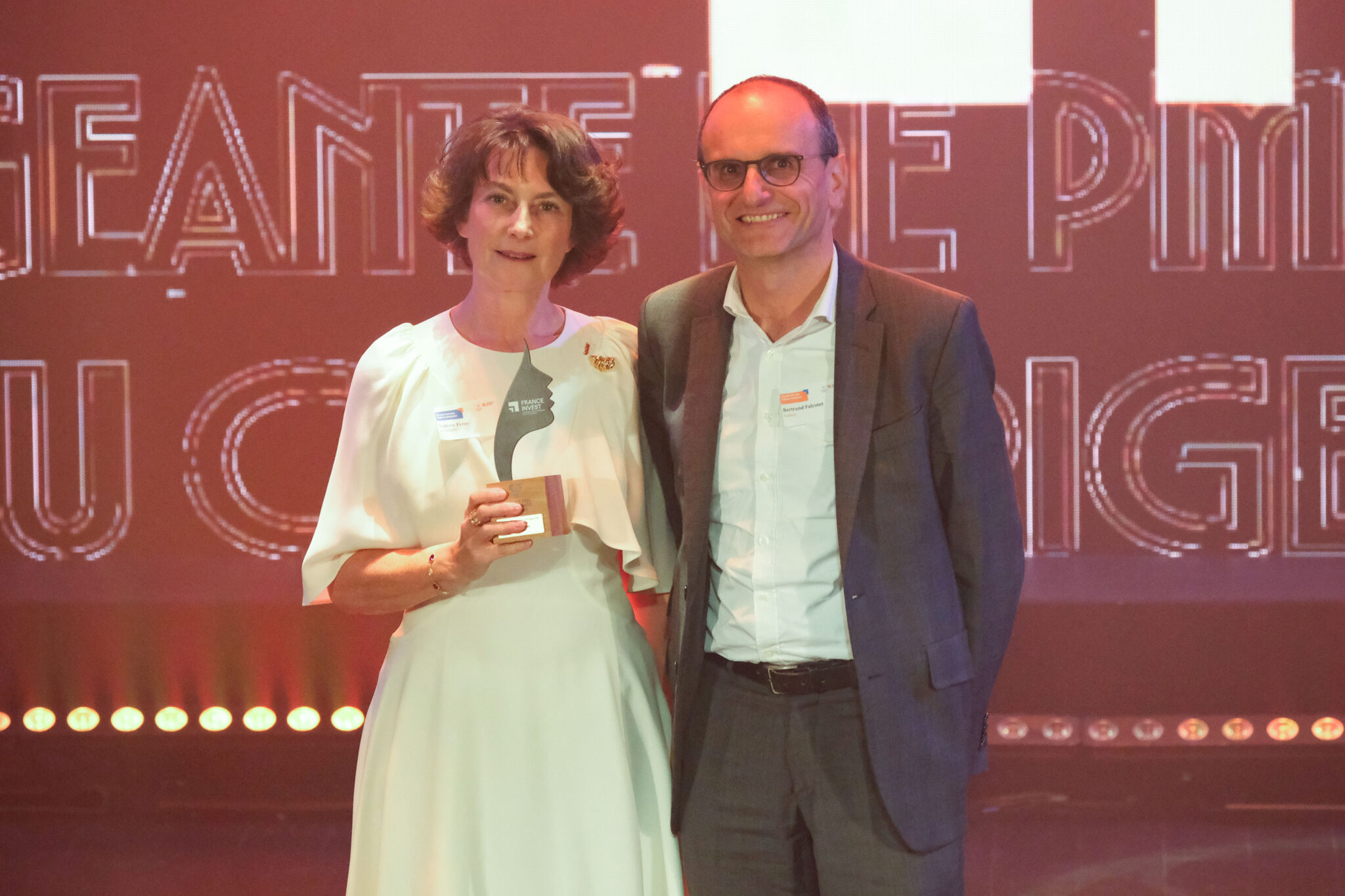 Remise des Prix - Bertrand Falcotet et Valérie Feray